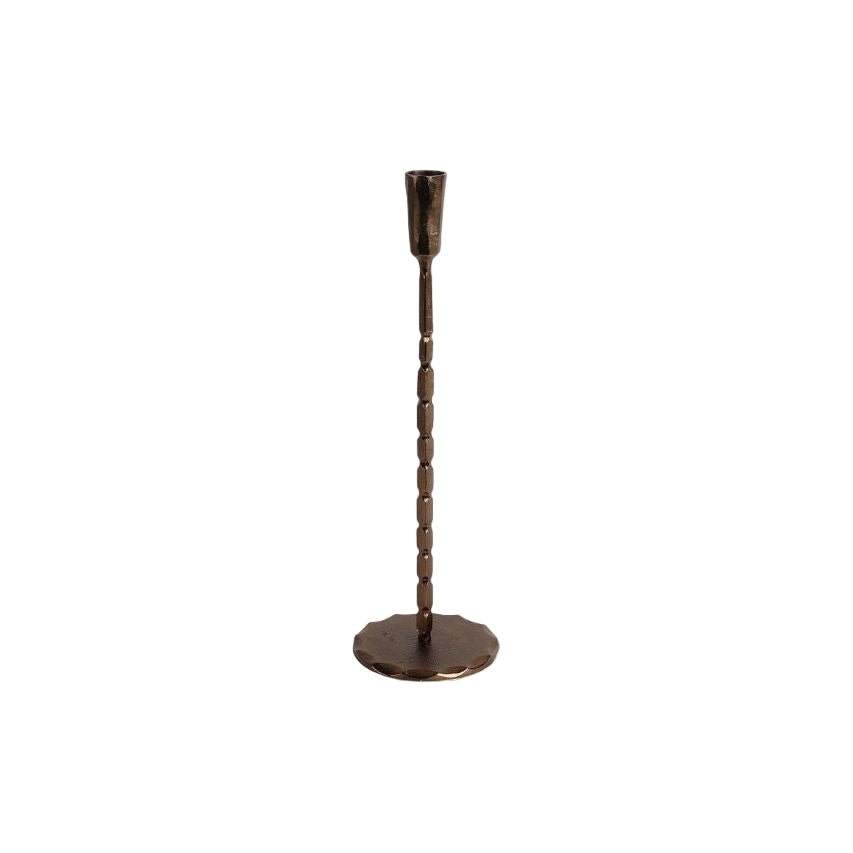 Forged Bronze Iron Taper Holder