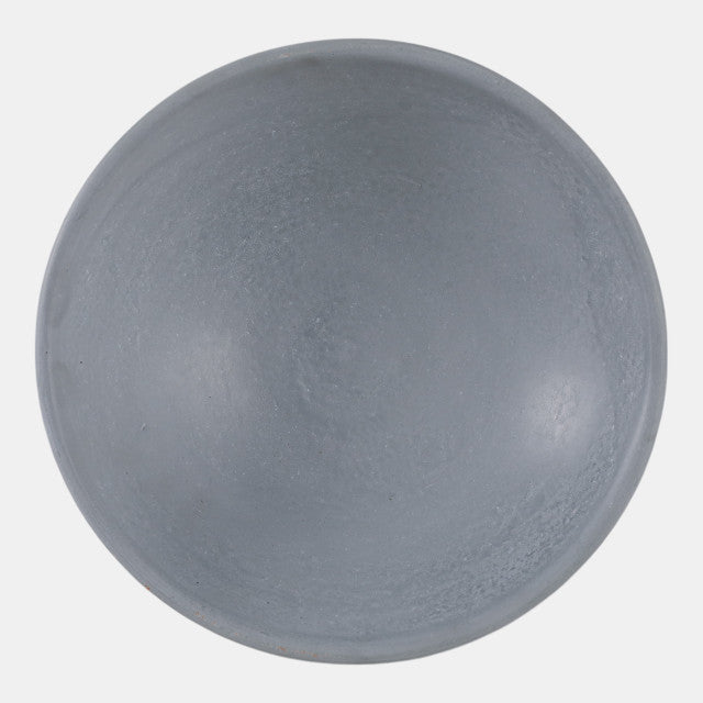 Blue Terracotta Pedestal Bowl