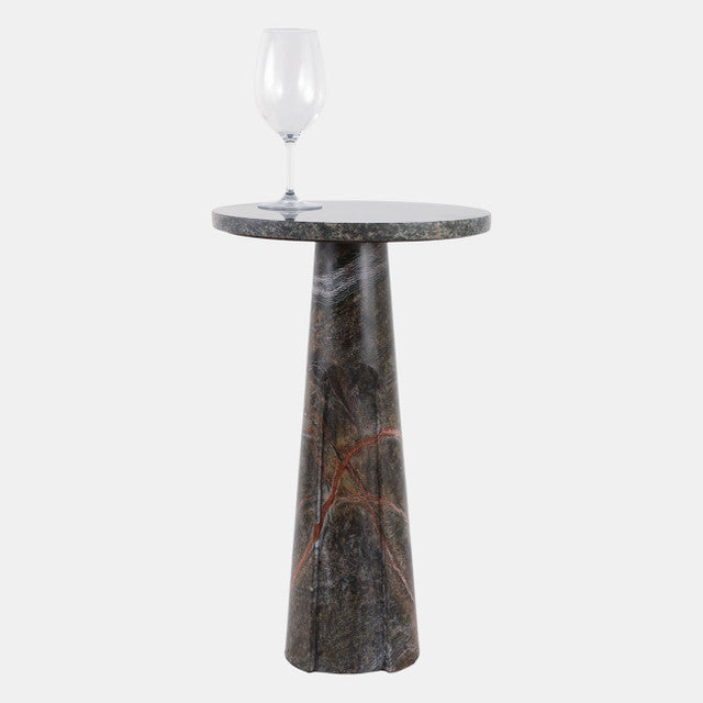 Green Marble Accent Table