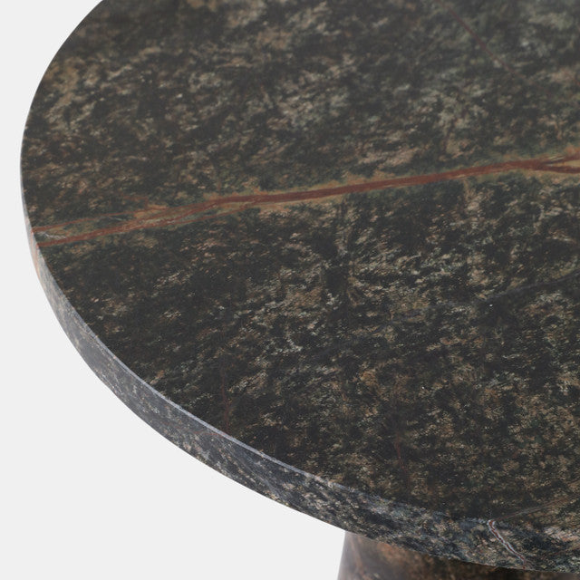 Green Marble Accent Table