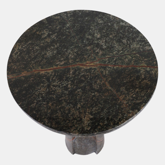 Green Marble Accent Table