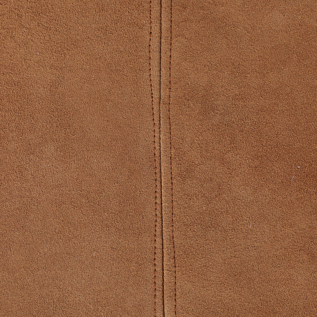 Suede Modern Bench