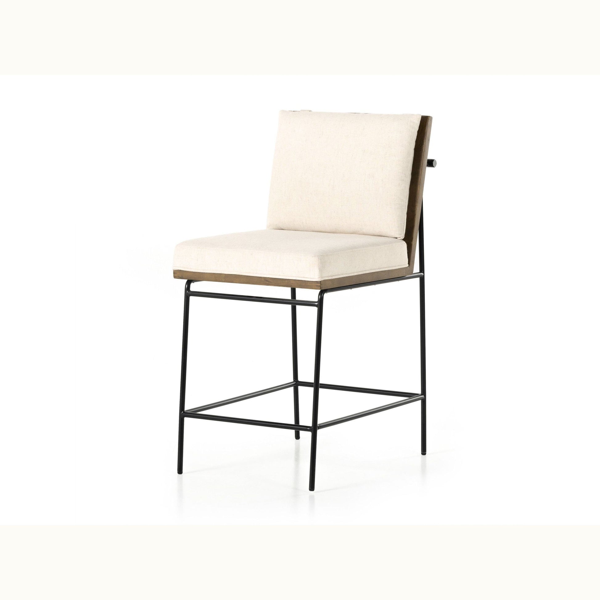 Iron Frame Stool with Pull Detail