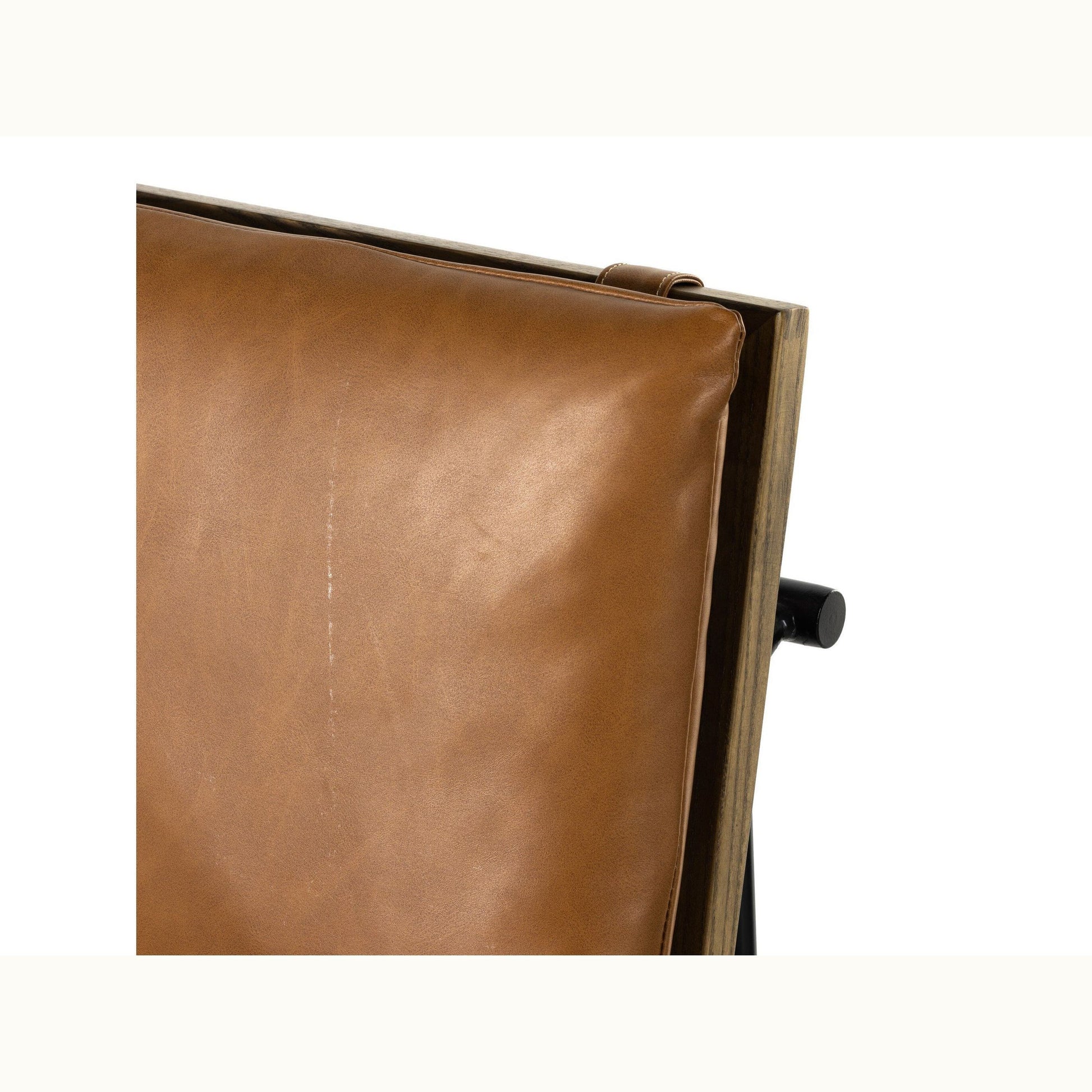 Iron Frame Stool with Pull Detail