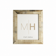 8x10 Light Grey Horn Picture Frame