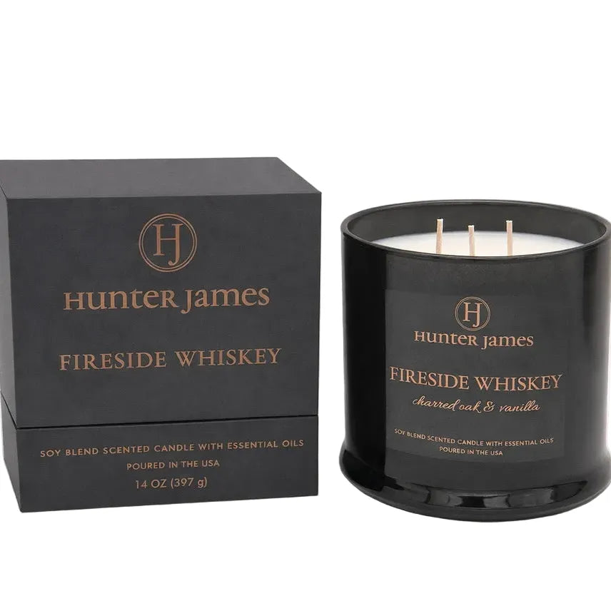Fireside Whiskey Soy Candle