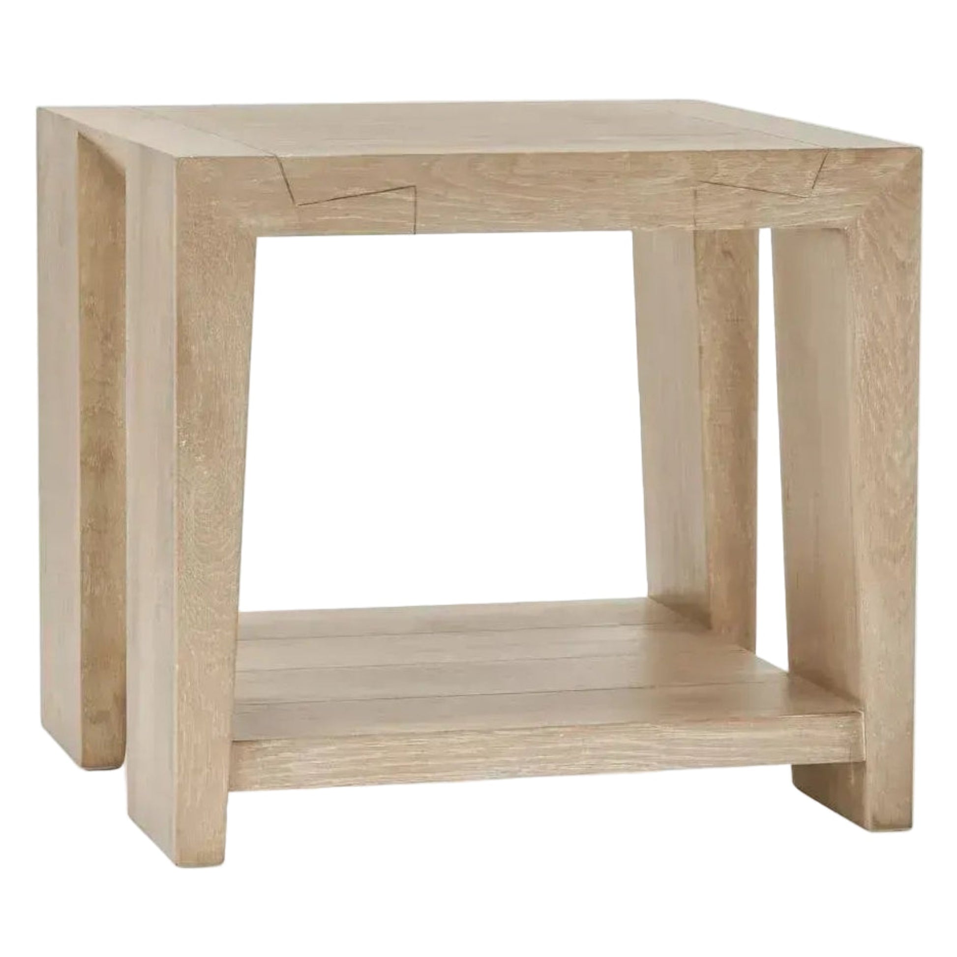 Reclaimed Oak 24" End Table