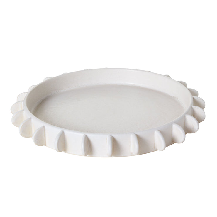 Ceramic Tabbed Tray