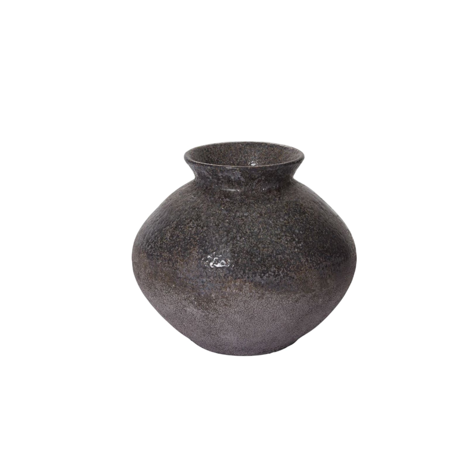 Dark Grey Ceramic Vase