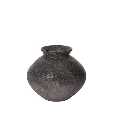 Dark Grey Ceramic Vase