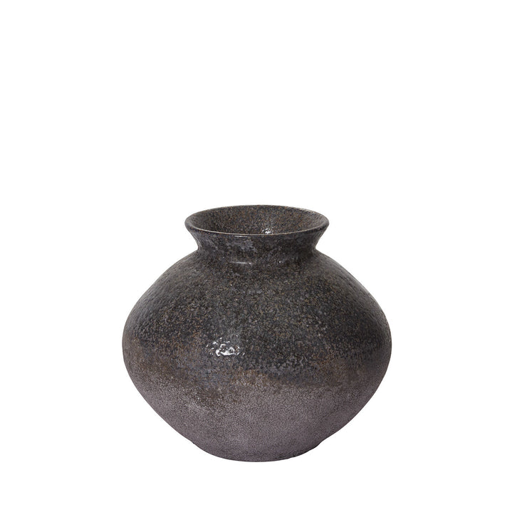 Dark Grey Ceramic Vase