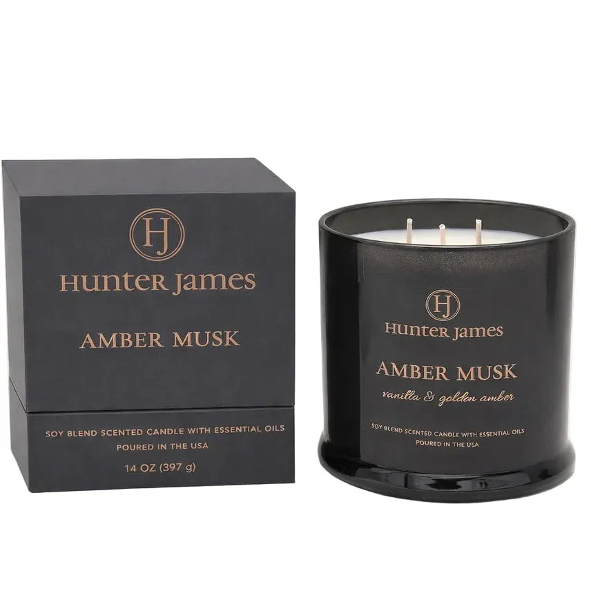 Amber Musk Soy Candle