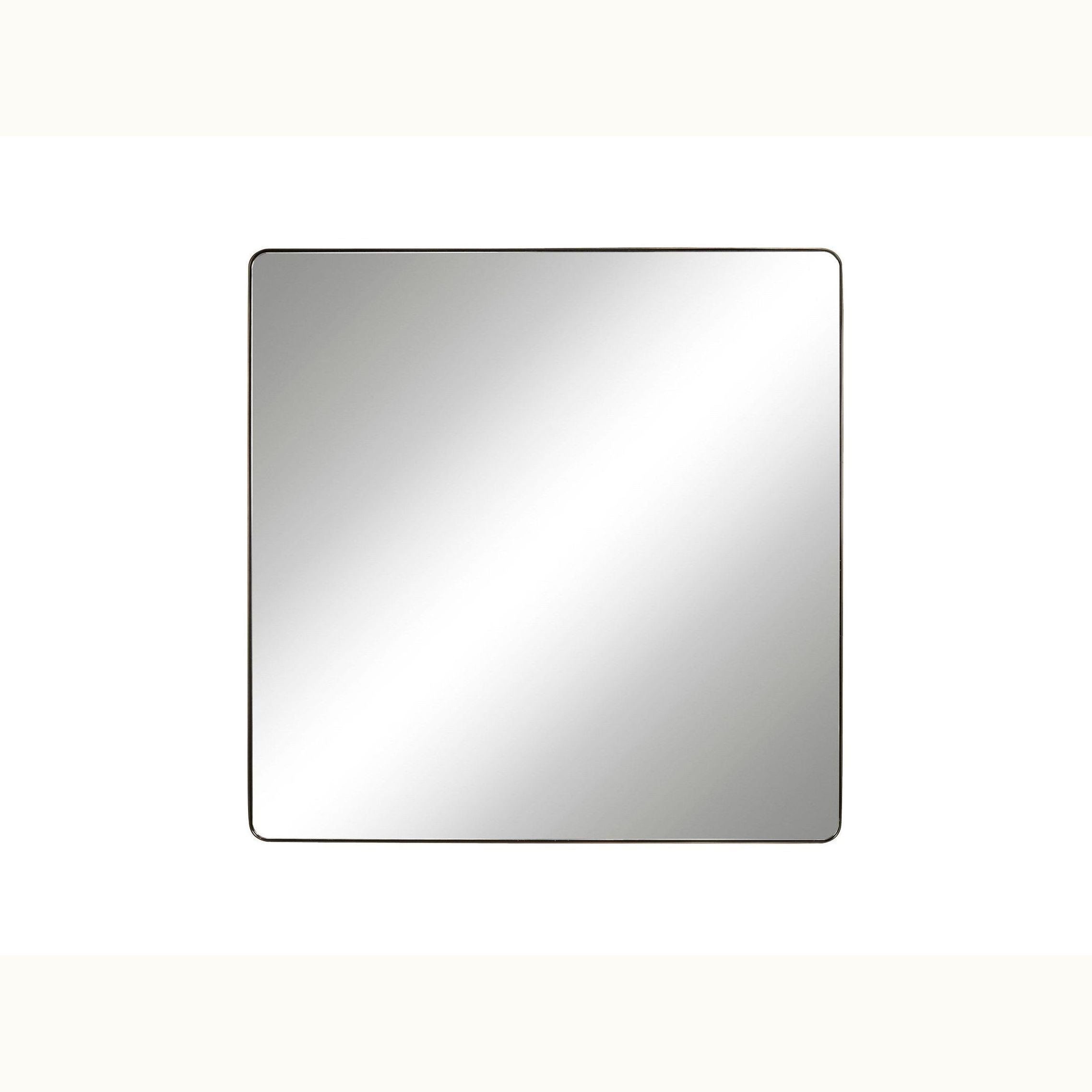 54" Square Bronze Mirror