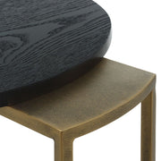 Antique Brass Nesting Tables
