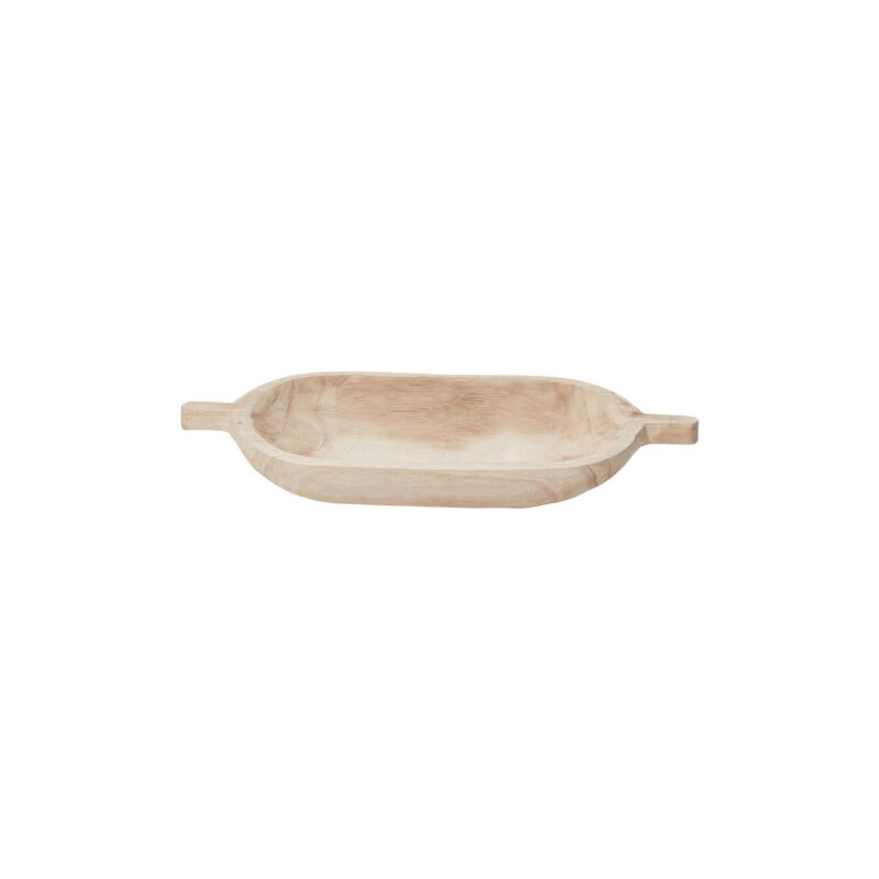 24" Natural Wood Bowl
