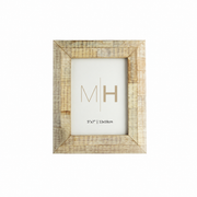 5x7 Light Grey Horn Picture Frame