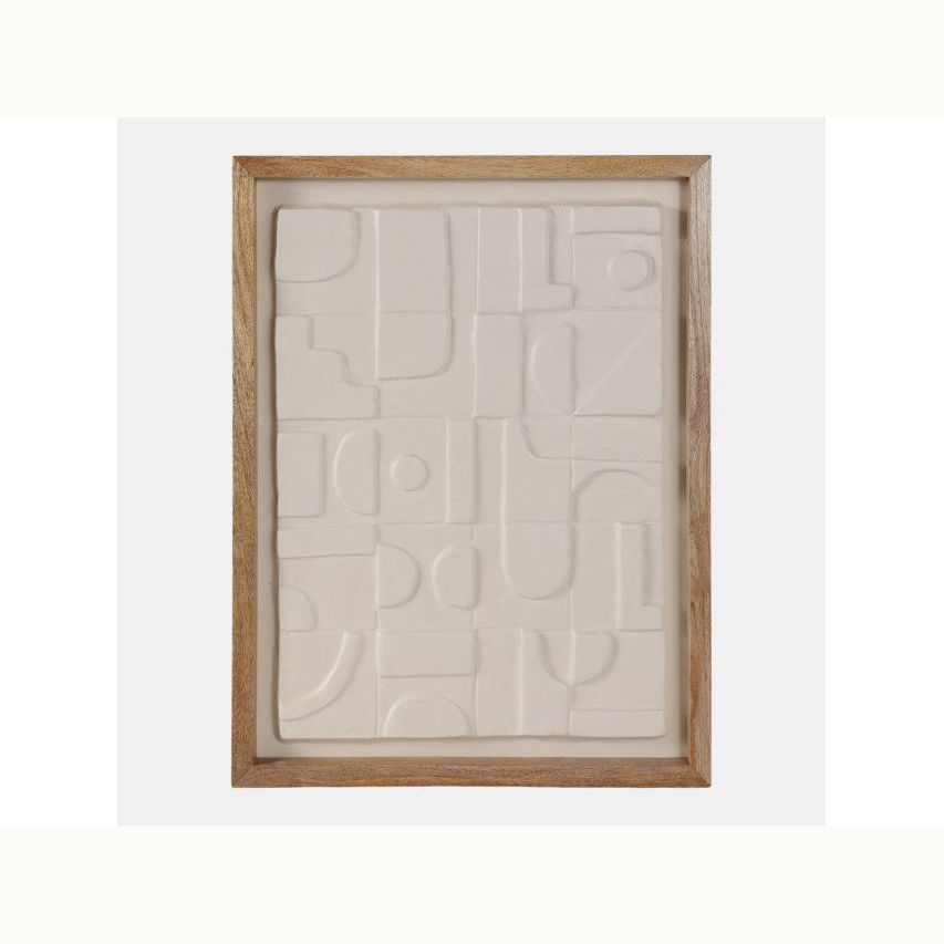 22x29 Geo Paper Mache Art