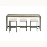 Console Table w/ 3 Chairs