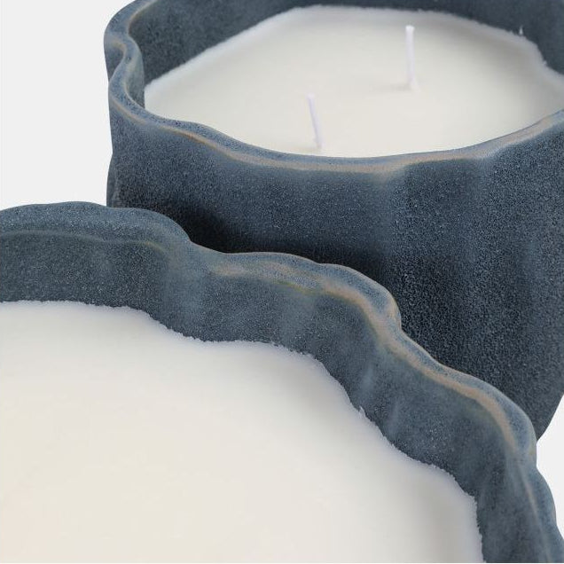 44 Oz Pink Beach Wavy Candle