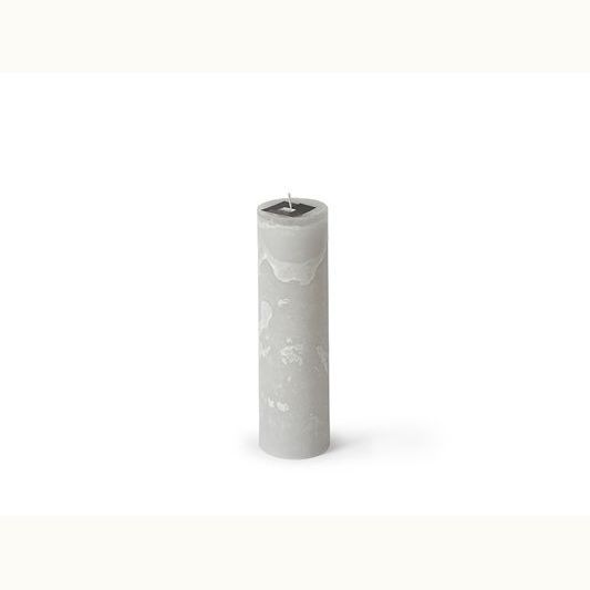 Linen Small Pillar Candle