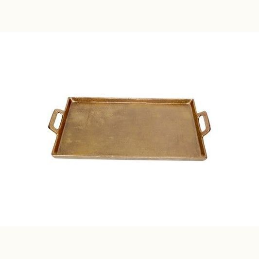 Large Antique Brass Tray