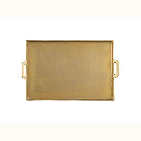 Large Antique Brass Tray