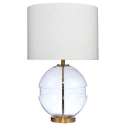 Round Glass Table Lamp