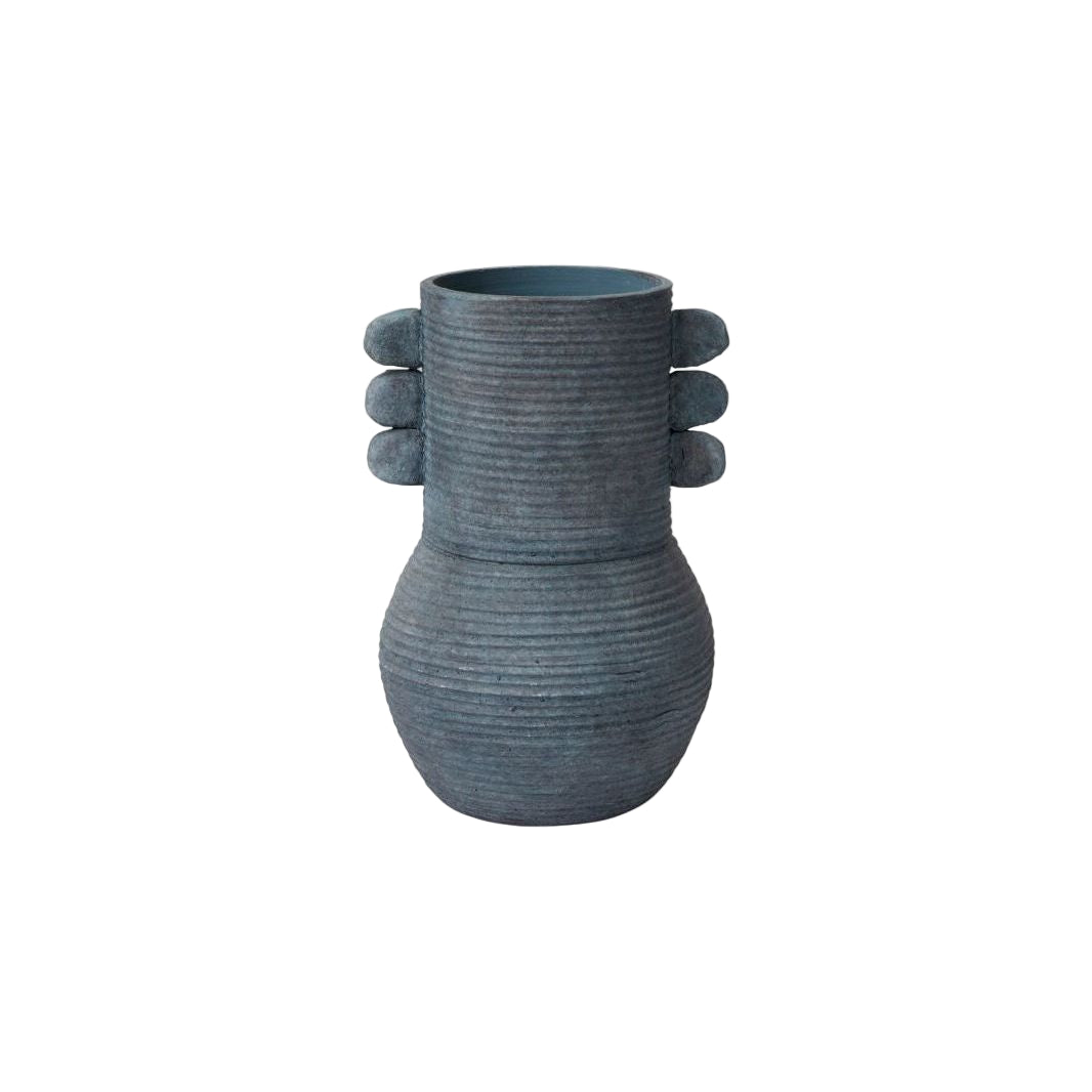 Matte Blue Vase
