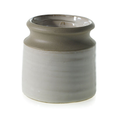Two-Toned Small Ceramic Vase
