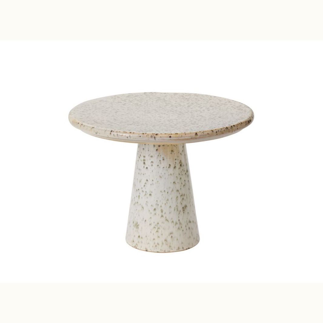 Speckled Stoneware Serving Stand
