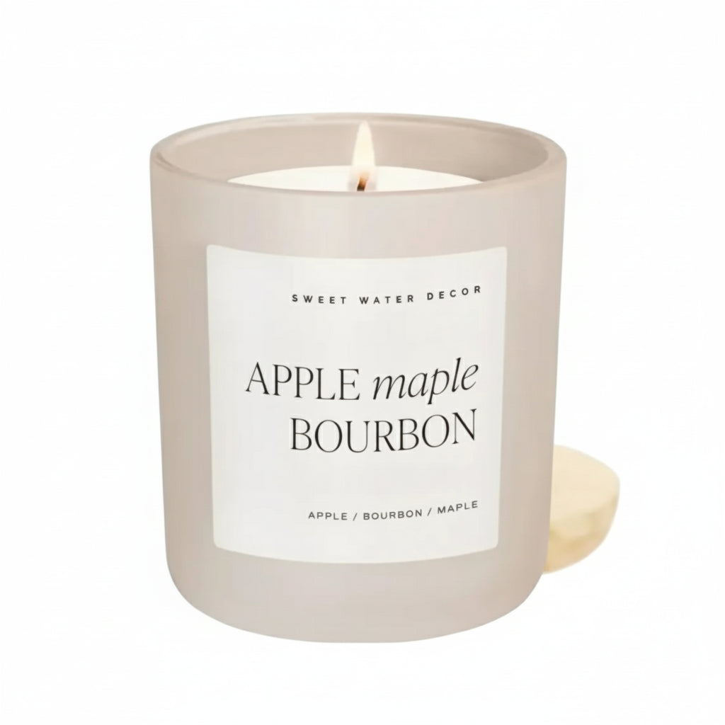 Apple Maple Bourbon 15oz. Soy Candle