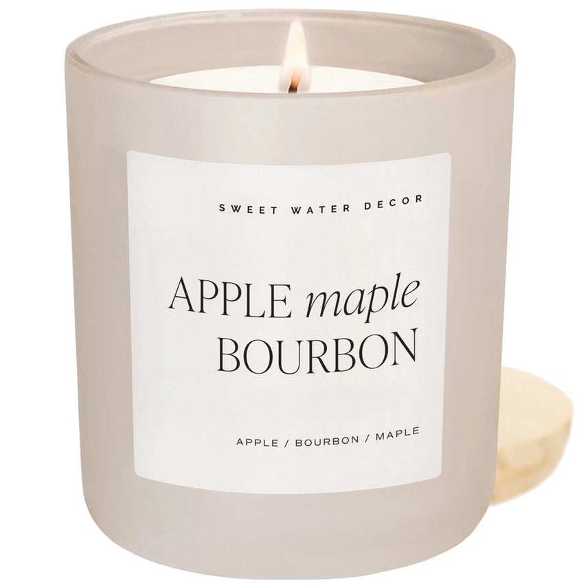Apple Maple Bourbon 15oz. Soy Candle