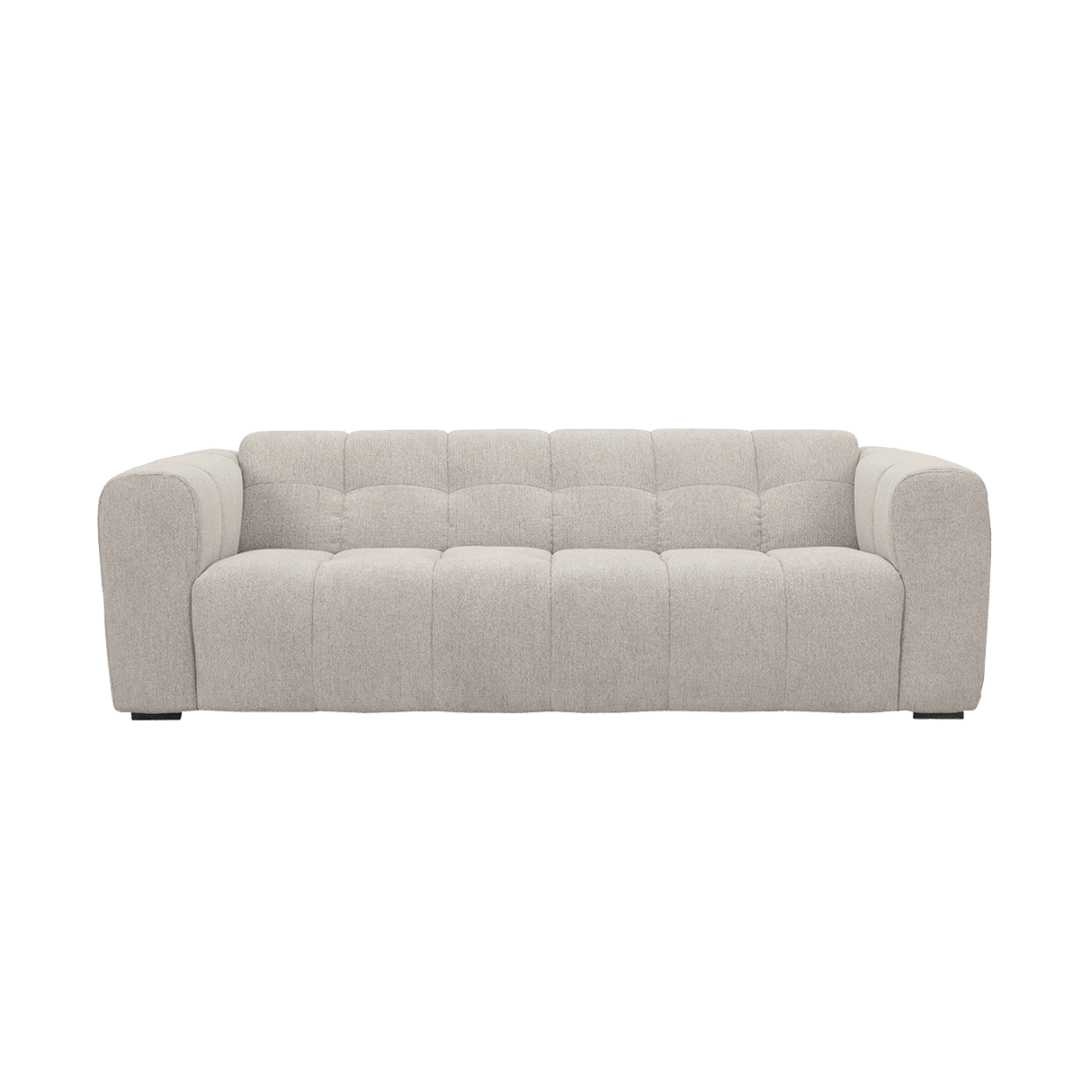 90.5" Steel Grey Sofa