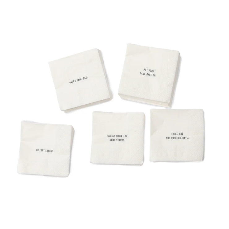 Game Day Cocktail Napkins Pack