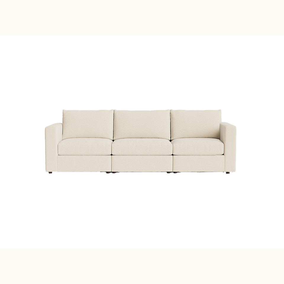 Modular 3 Piece Sofa