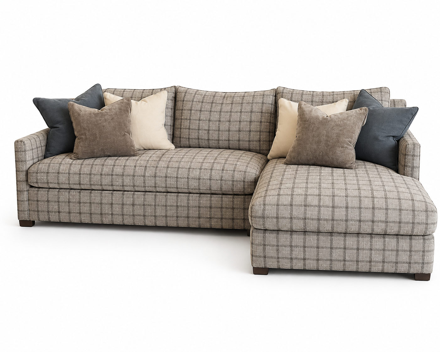 2 Piece Custom Sectional w/LS Chaise