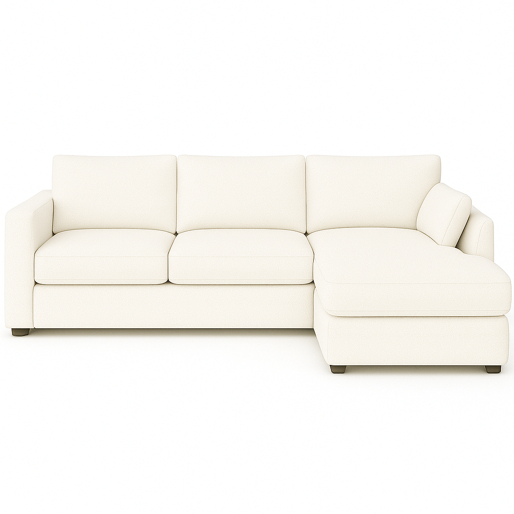 3 Pc. Custom Sectional with Chaise