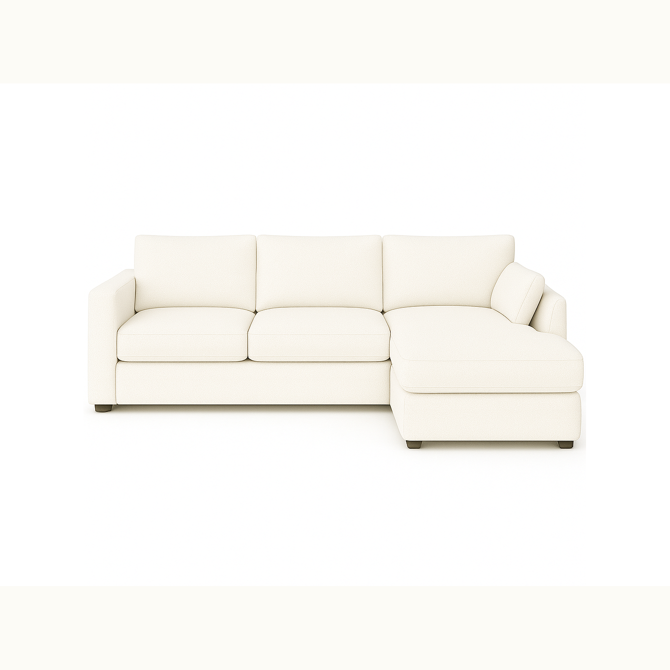 3 Pc. Custom Sectional with Chaise