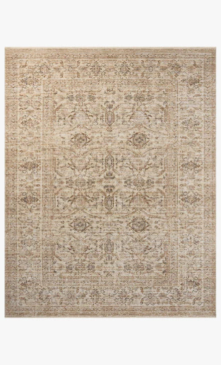 8x10 Ivory/Natural Polypropylene Rug