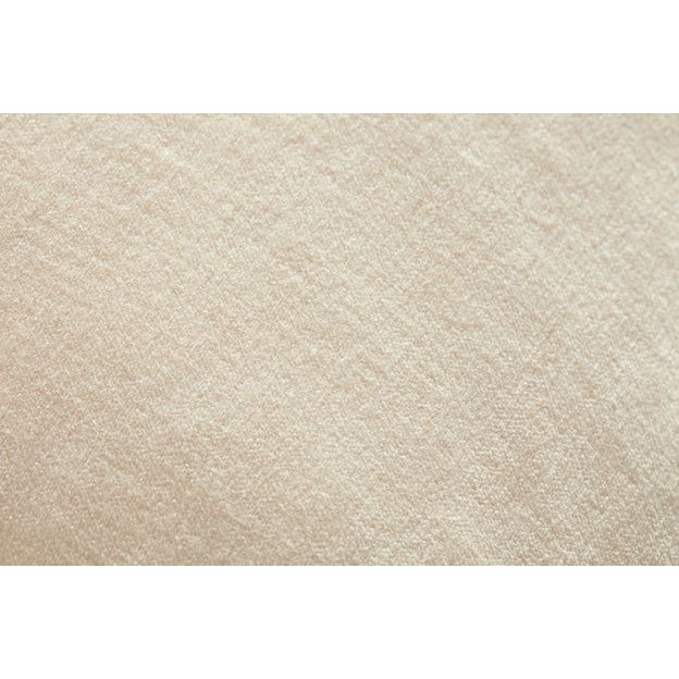 22" Ivory Velvet Down Pillow