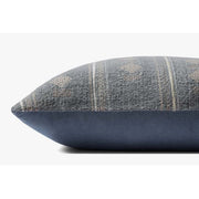 22x22 Denim Patterned Pillow