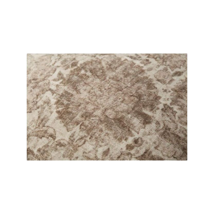 22" Natural Floral Down Pillow