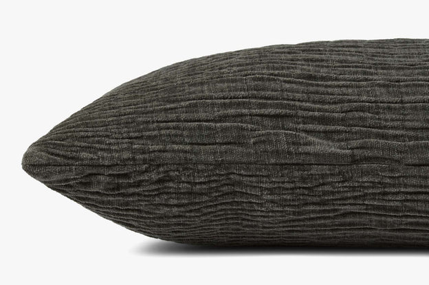 22X22 Textured Charcoal Down Pillow