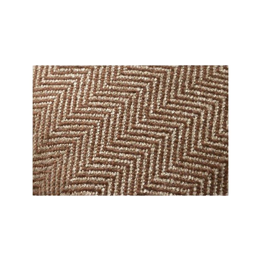 13x21 Brown Chevron Pillow