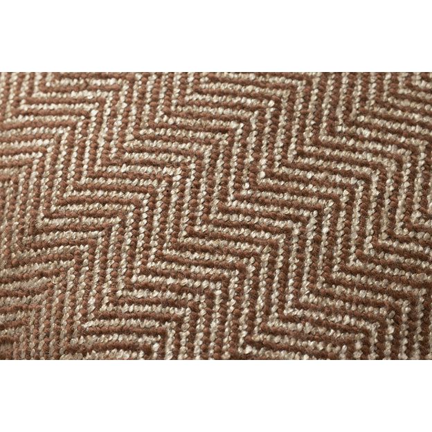 13x21 Brown Chevron Pillow