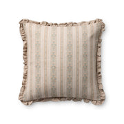 20x20 Ivory / Multi Down Pillow