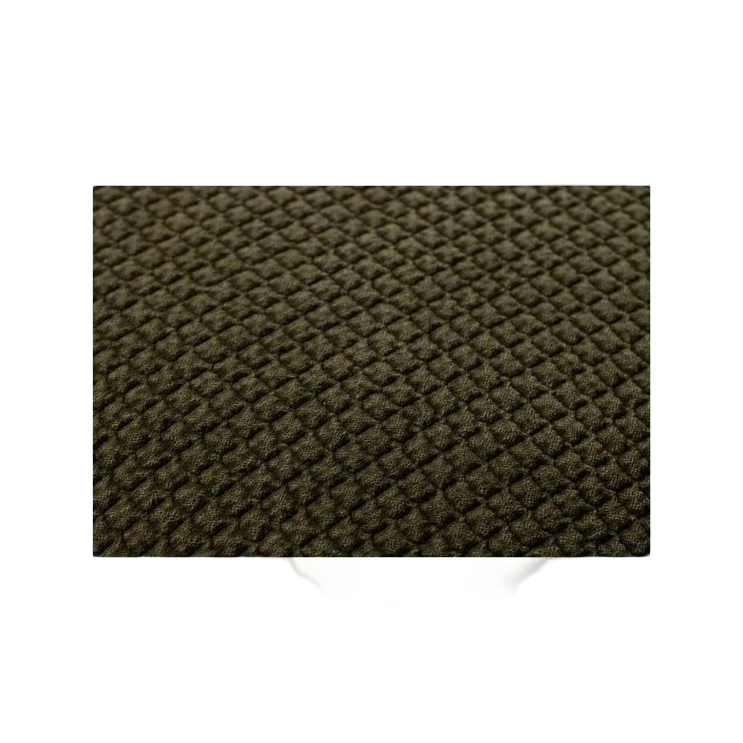 22" Dark Olive Velvet Down Pillow