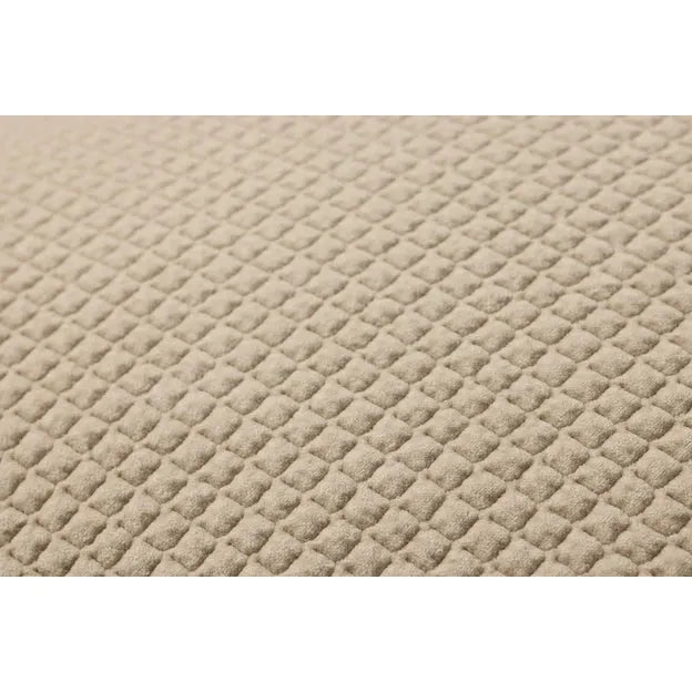 22" Ivory Velvet Down Pillow