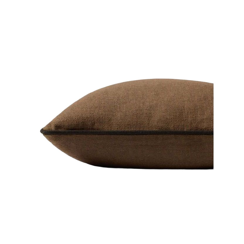 20x20 Brown / Black Pillow