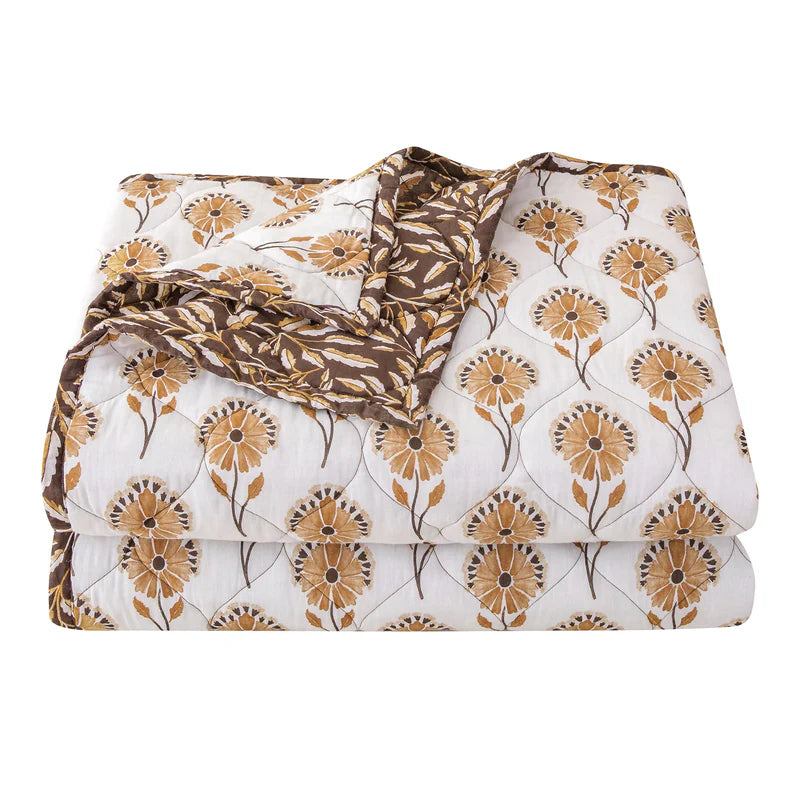 Reversible King Quilt Set